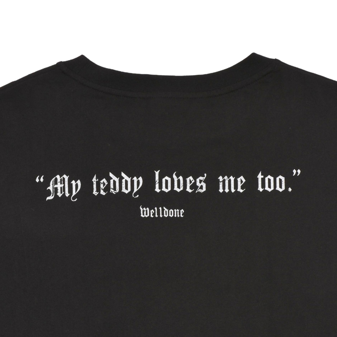 【WE11DONE】TEDDY LONG SLEEVED T-SHIRT - 5