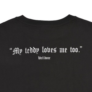 【WE11DONE】TEDDY LONG SLEEVED T-SHIRT