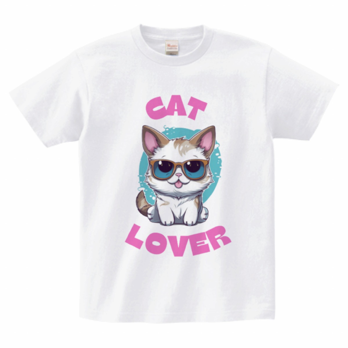 クールキャット」サングラス猫Tシャツ001 | MINE Design-Works