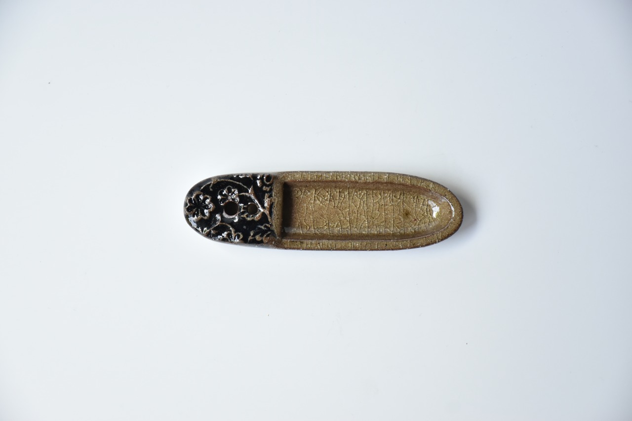 小代瑞穂窯 / 福田るい : 香立 / 花入 (小) ㉑