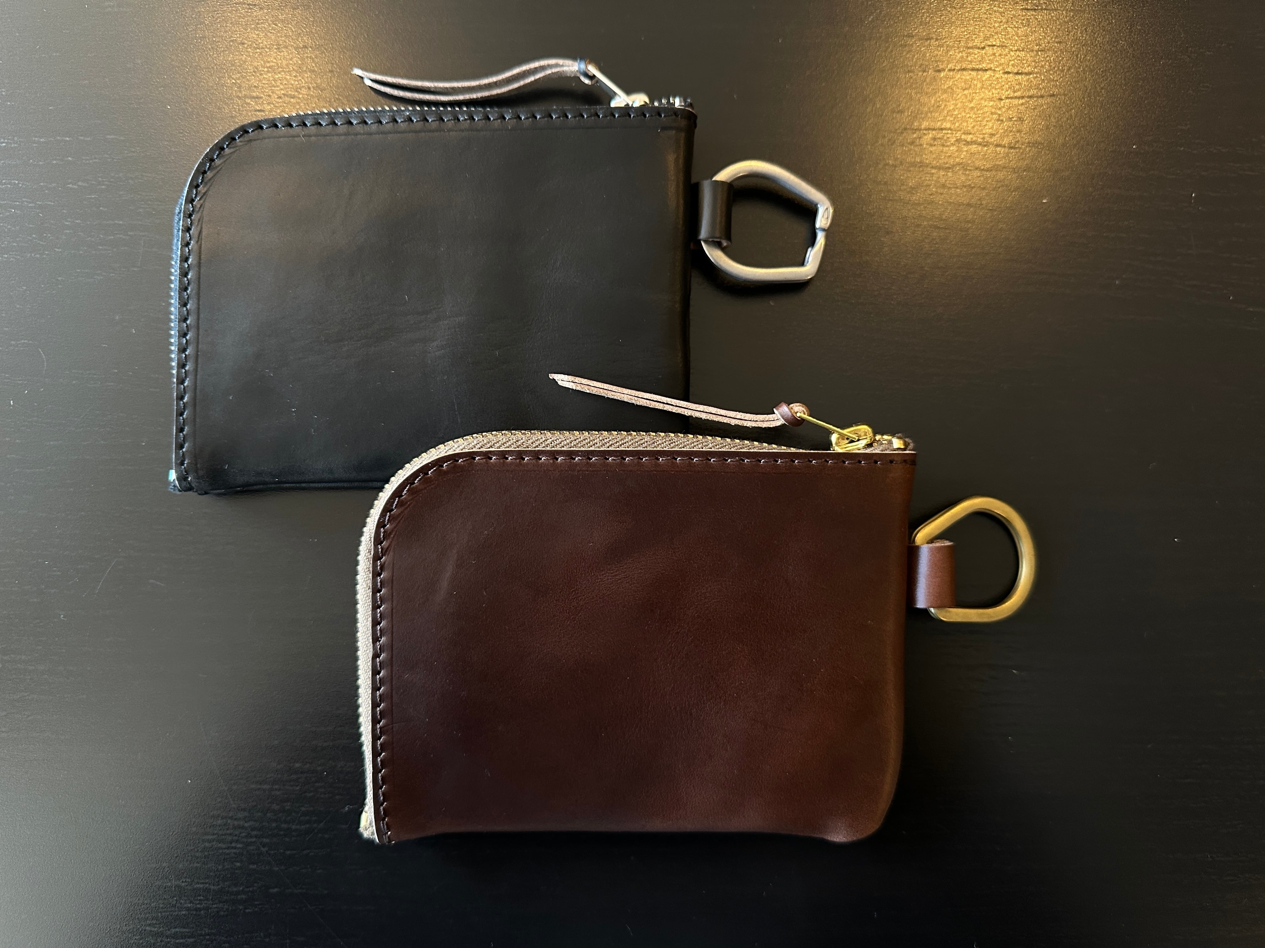 BUTTON WORKS / CHROMEXCEL LEATHER L-ZIP WALLET | Hi-Hoo!!
