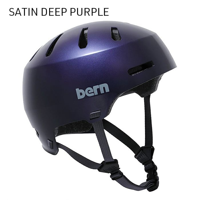 ◇メンズ[XLサイズ]BERN MACON 2.0 カラー:MATTE BLACK ヘルメット