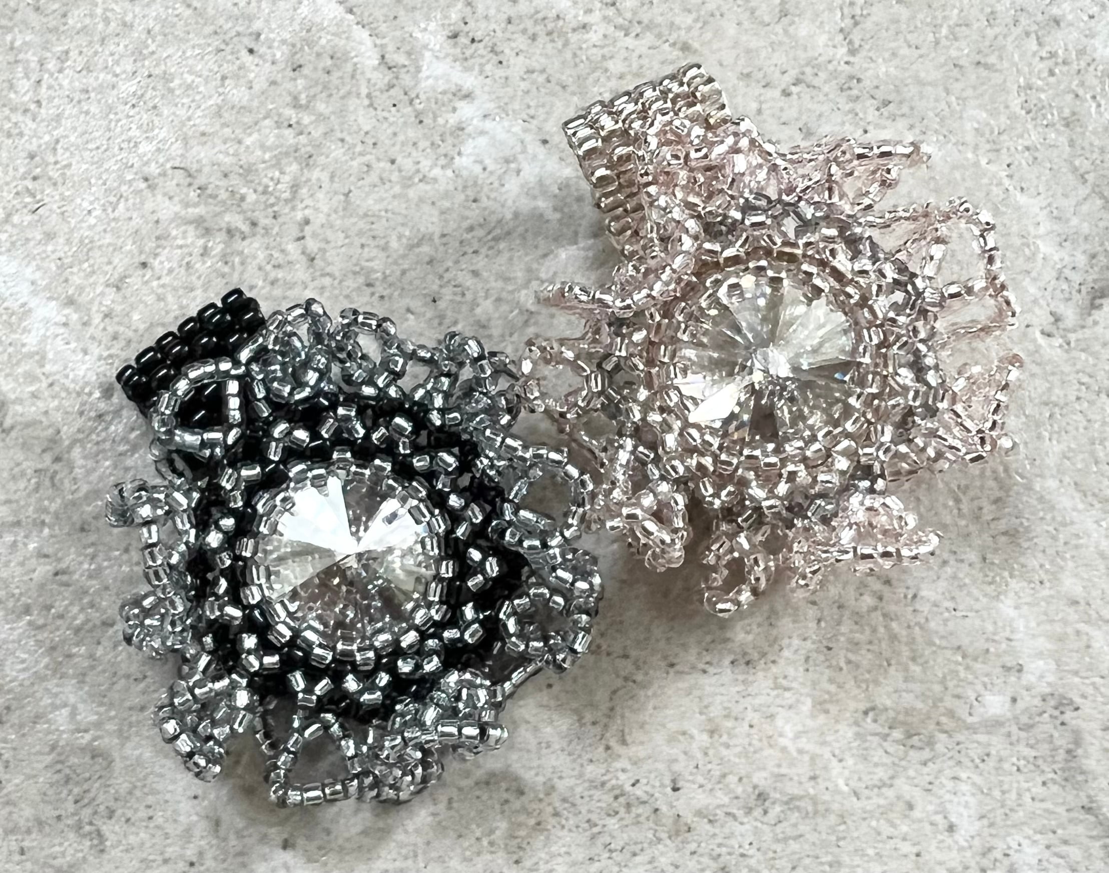 キット】ソレイユネックレス（黒系）澤田美子 | リアン