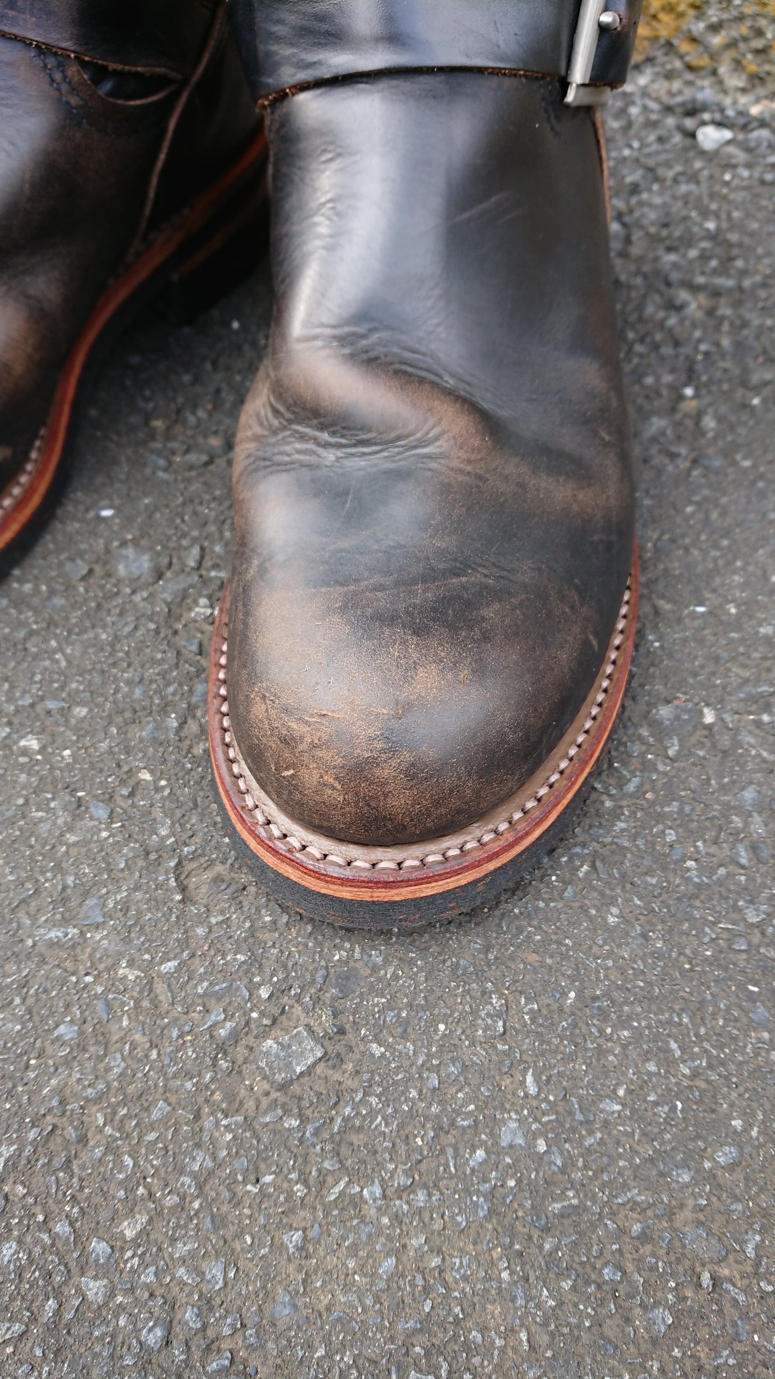 Redwing 2268 エンジニアブーツ PT91 カスタム コードソール 茶芯
