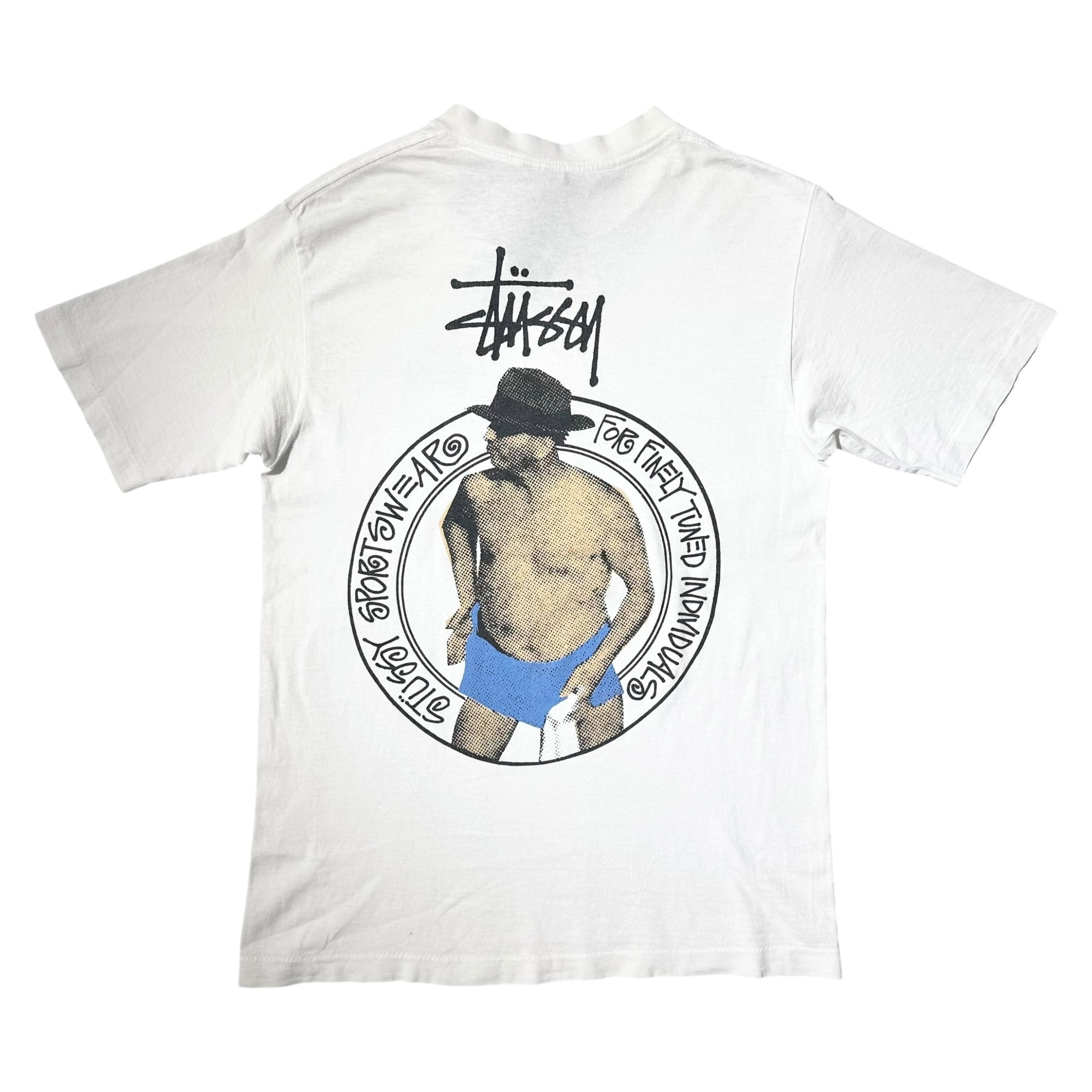 90s STUSSY T-SHIRT 白 | BerBerJin Yuhodo