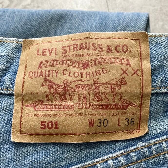 W30 L36】90s US.Levis 501 リーバイス サンアンジェロ工場(552