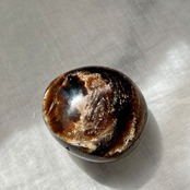 ブラックオパール(グレーオパール)*パーム2*コモンオパール*天然石インテリア*置き物