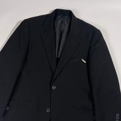 PAGERO パジェロ 2B 背抜き テーラードジャケット L/ブラック メンズ