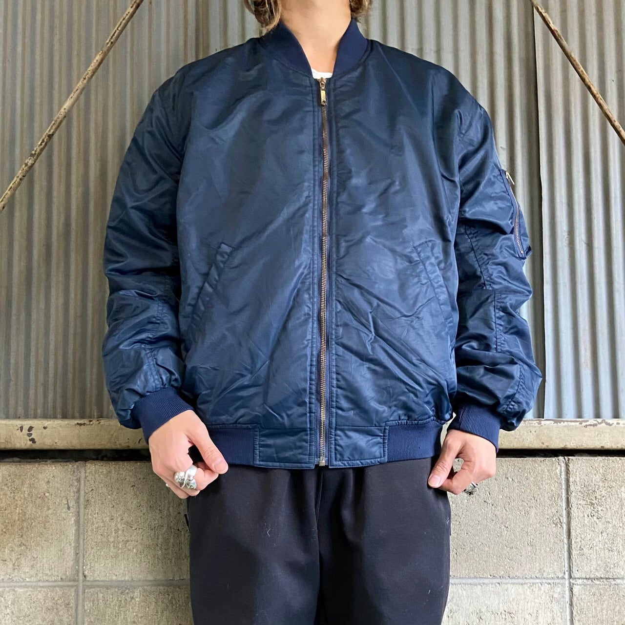 FLYING JACKET MA-1タイプ ミリタリー フライトジャケット