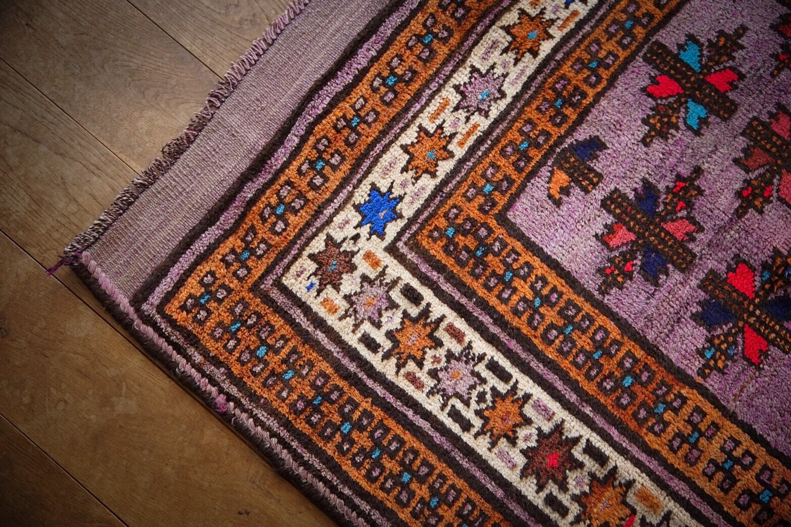 139 -Vintage Taimani rug | 手織りのヴィンテージラグ専門店 | Bahr