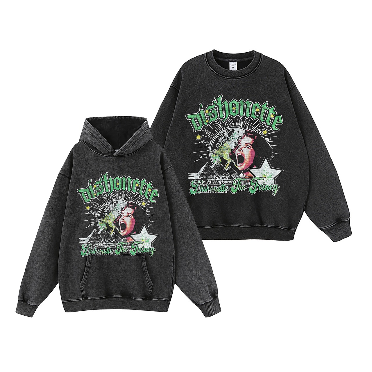 VINTAGE ストリート ピラミッド パーカー/スウェット T1167