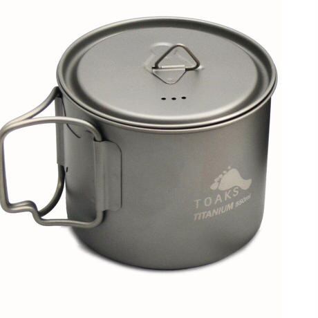 TOAKS トークス LIGHT TITANIUM 550ML POT ライト チタンポット 550ml