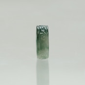 【13.5号】 Carving NyoYi  翡翠くり抜き甲丸リング A貨翡翠 jd_rg2513