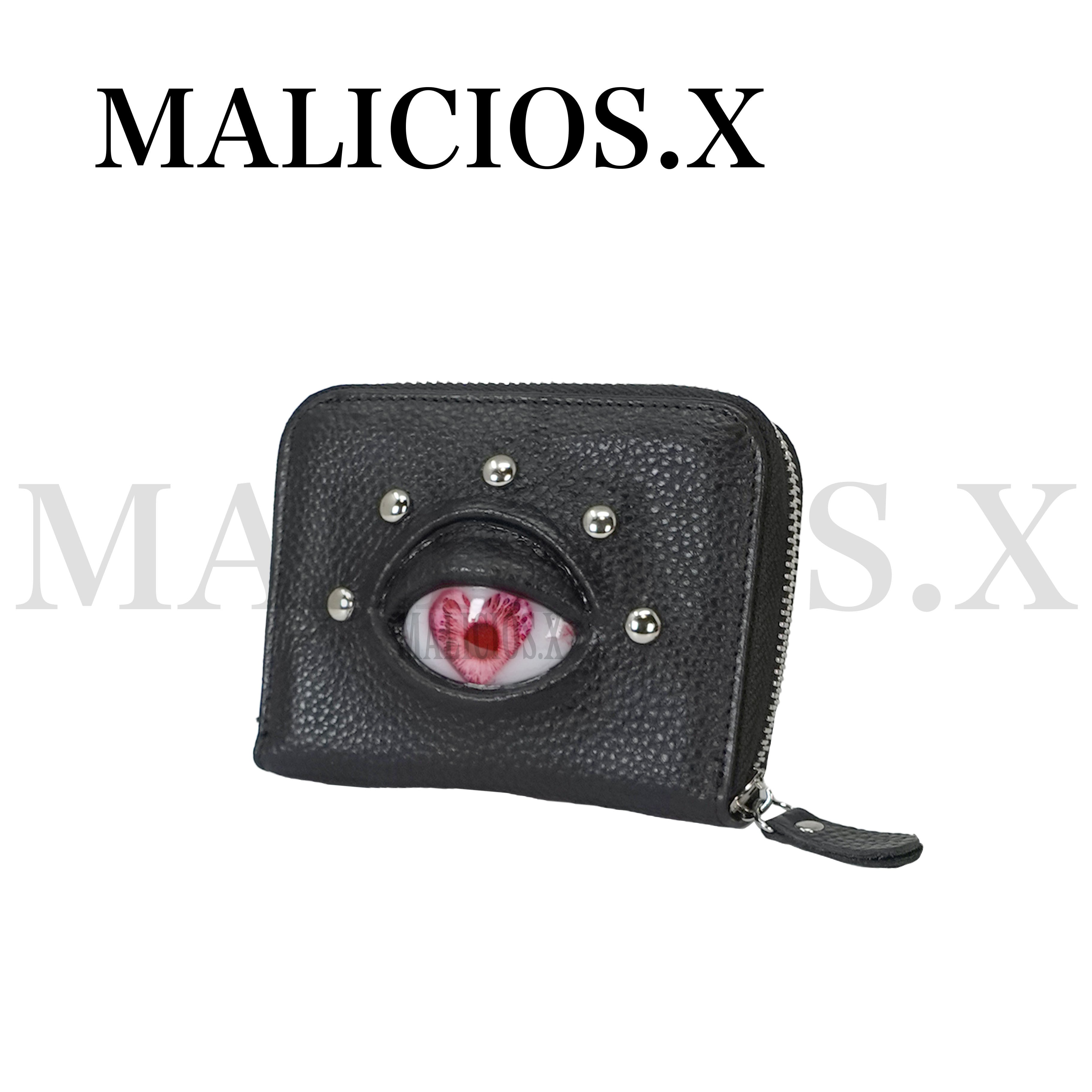 ミニ財布　MALICIOUS.X 紫×緑 WALLET | MALICIOUS.X