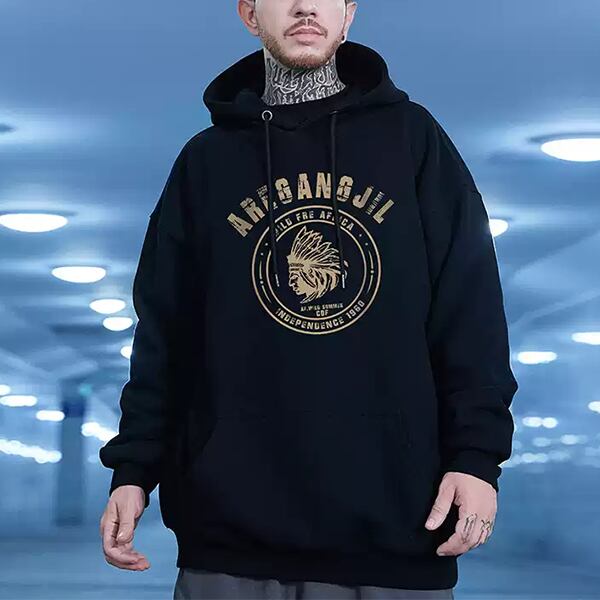 Front print design hoodie P006