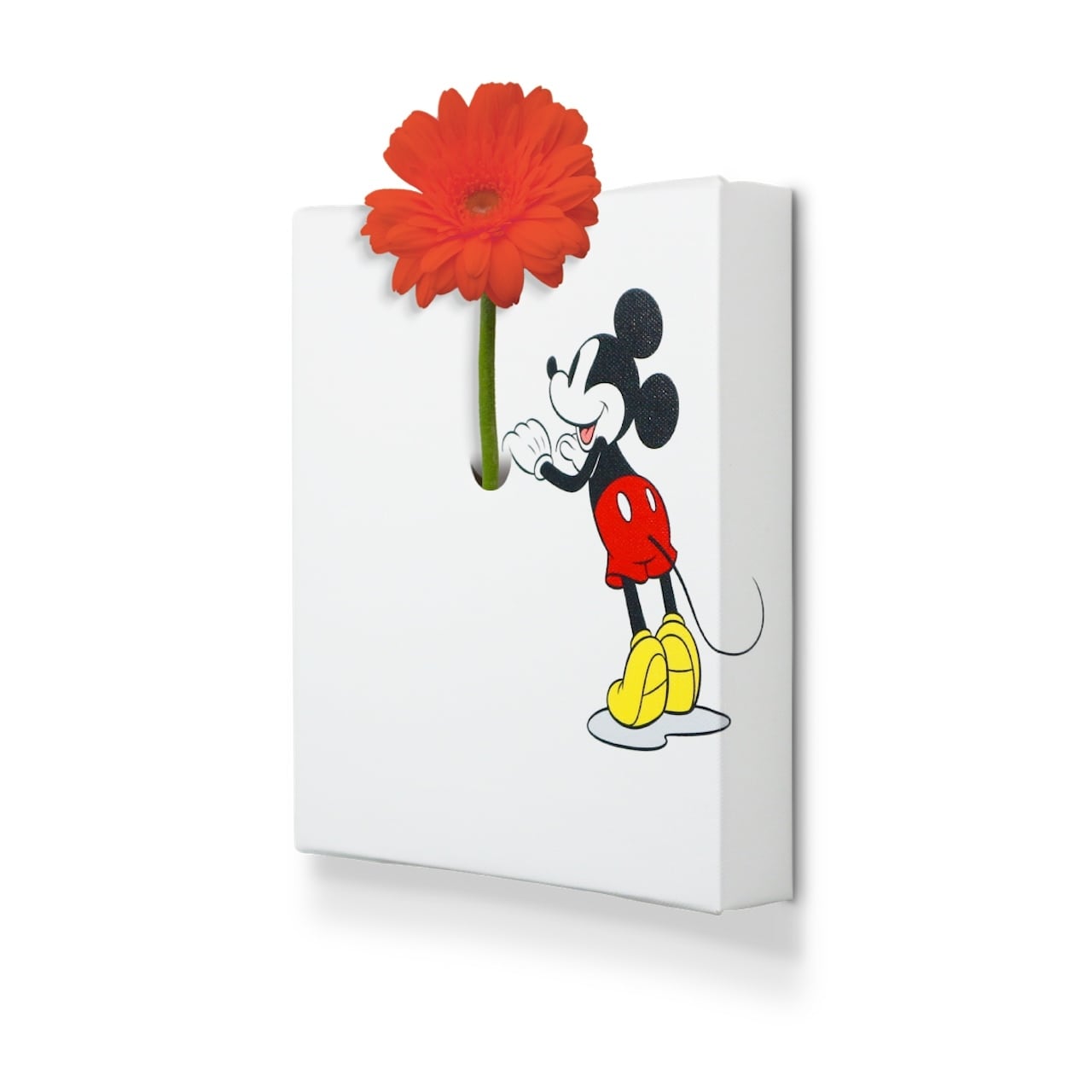 ディズニー アートパネル ミッキー ミッキーマウス 一輪挿し IKE-DSNY