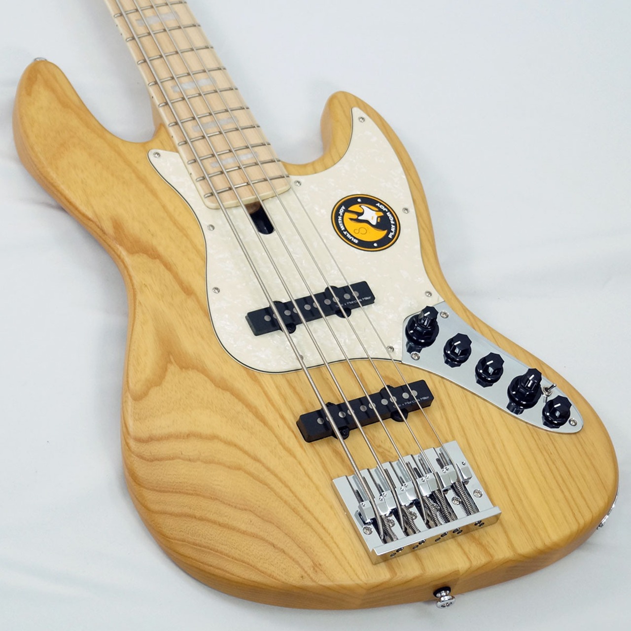 Sire Marcus Miller V7 ASH REISSUE 5-String (Natural Satin) [スワンプ・アッシュ・ボディ採用アクティヴ回路JBスタイル 5弦ベース]
