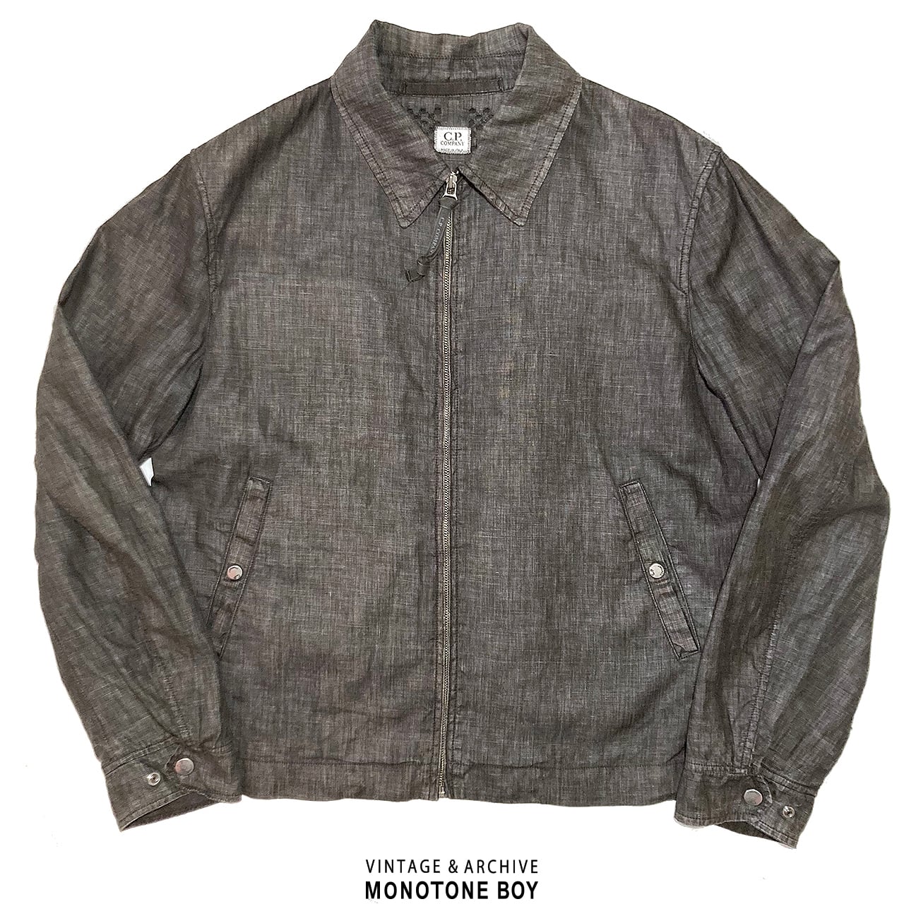 stone  ジャケット　vintage ssstein - SULFUR DYED WHIP CORD VINTAGE ZIP JACKET | Harmonia公式