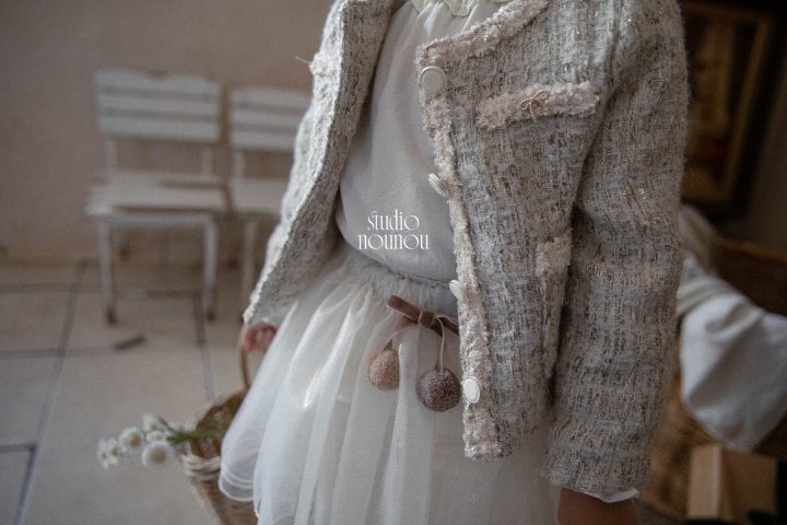 【予約商品】2025 冬 新作 STUDIO NOUNOU スタジオヌヌ キャロルシャースカート