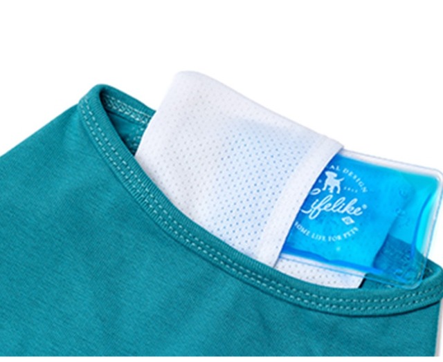 犬服　ICEライフイズタンク [サイズ: 8号] [カラー: ターコイズ]