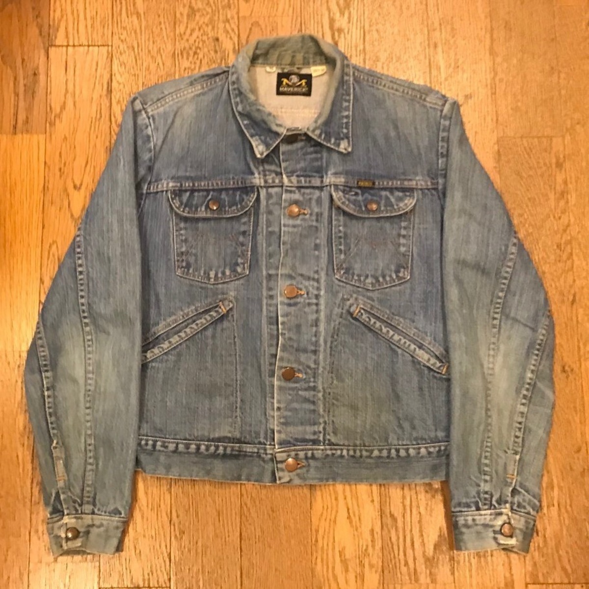 70年代製 MAVERICK BLUE BELL ビンテージ デニムジャケット ☆【送料 
