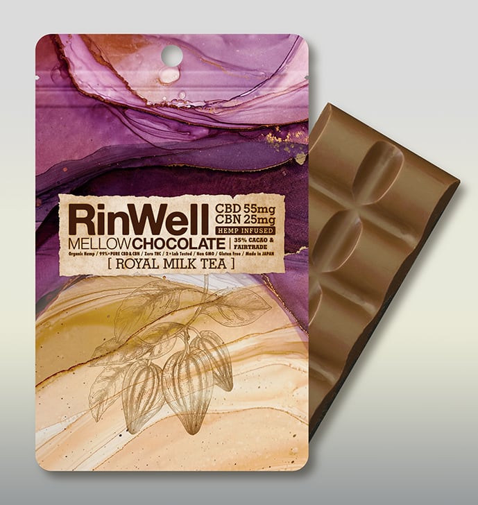 Mellow ロイヤルミルクティー チョコレートバー | Rinwell