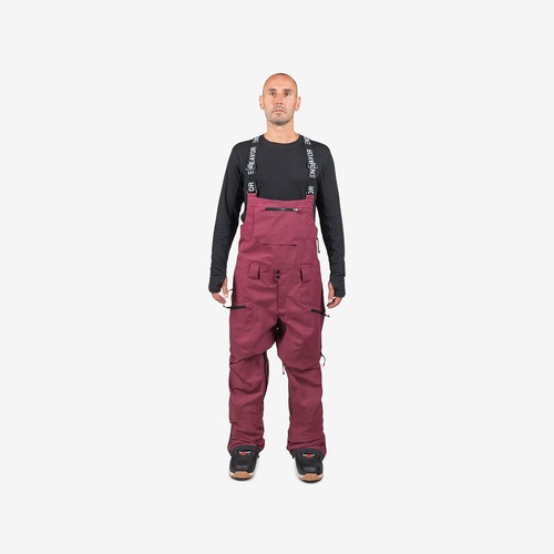 Endeavor 3L Shelter Bib Pant / Burgundy