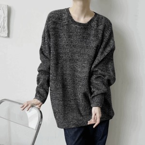 pullover knit tops（プルオーバーニットトップス）-b1258