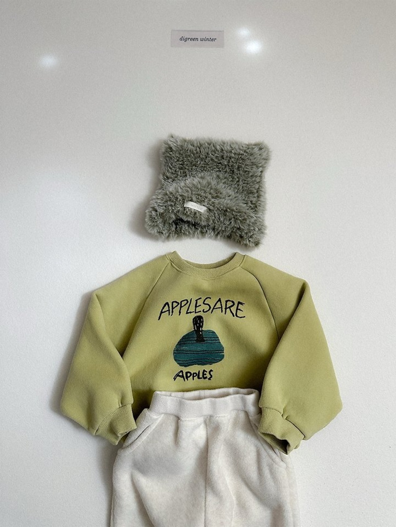 〖取寄〗韓国子供服 / 26winter / Digreen / アップルトレーナー / キッズ / 冬服 *S~2XL*