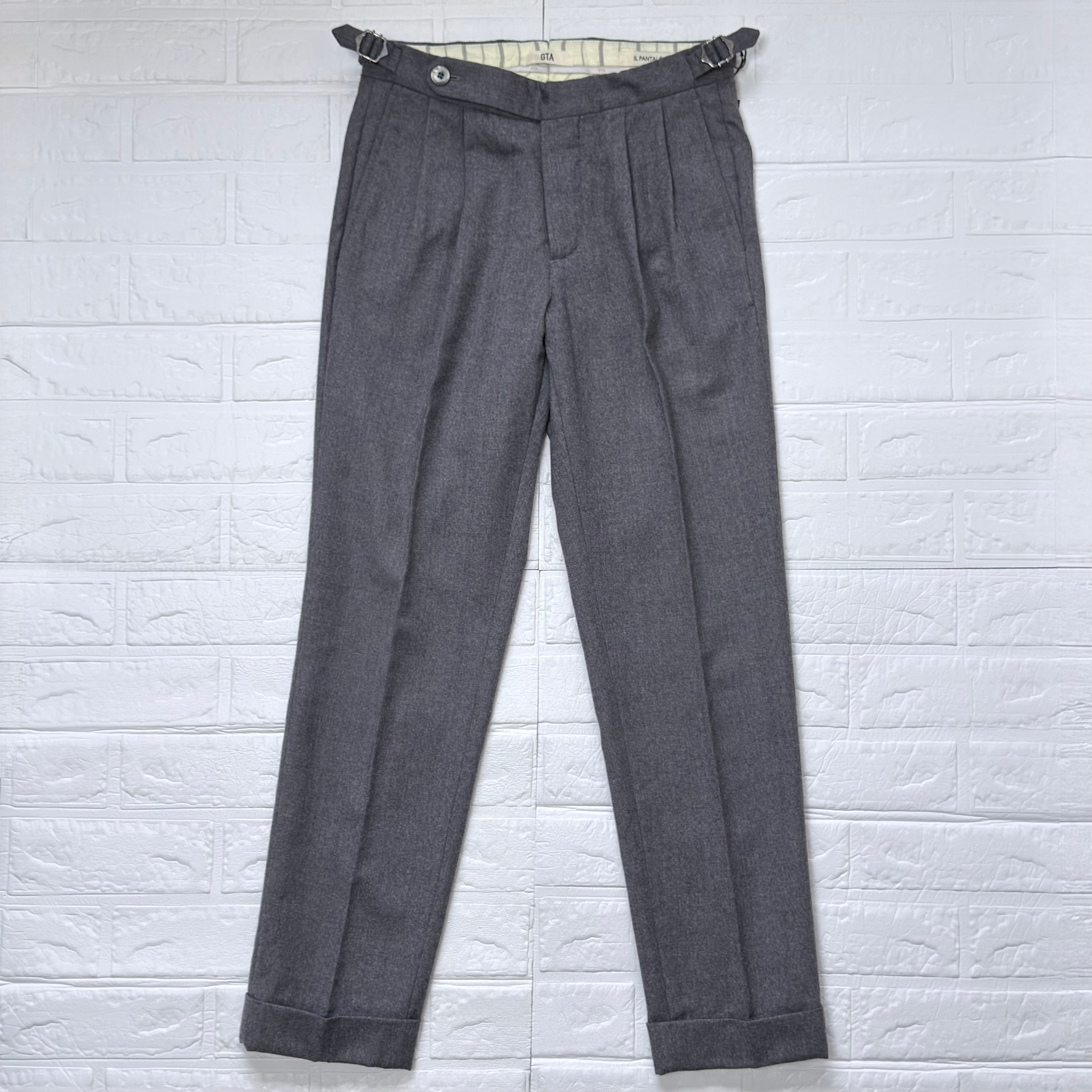 OLD ENGLAND 《women's》 80-90s イギリス製 ヘリンボーン ウール