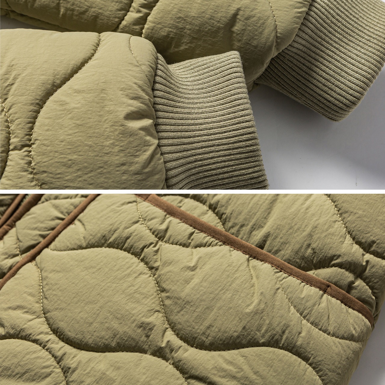 ウェーブキルティング パイピングジャケット K5545 - 12