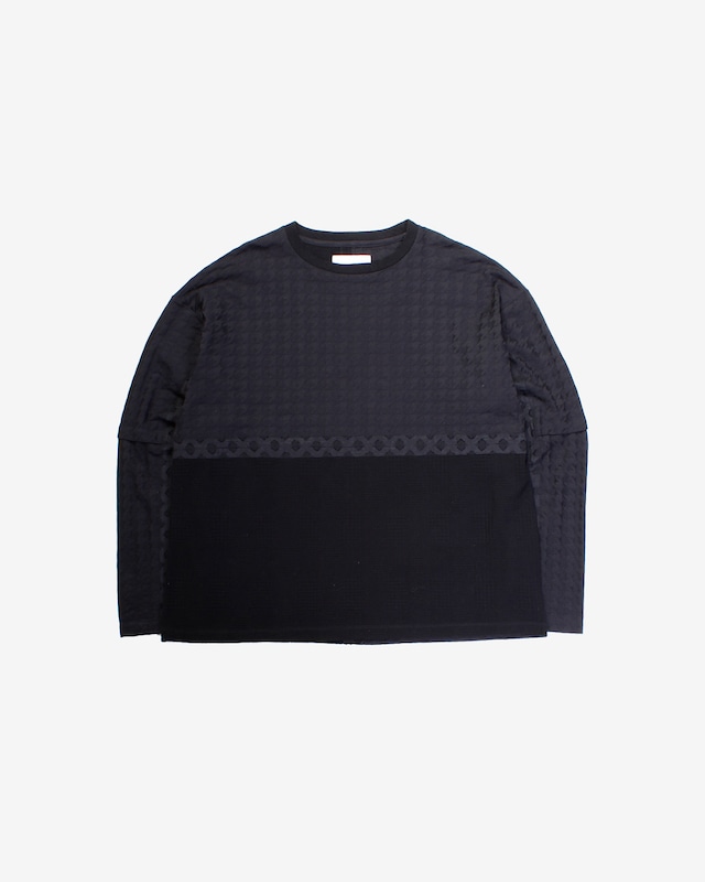 Switch JQD L/S TEE -black <LSD-BB3T4>