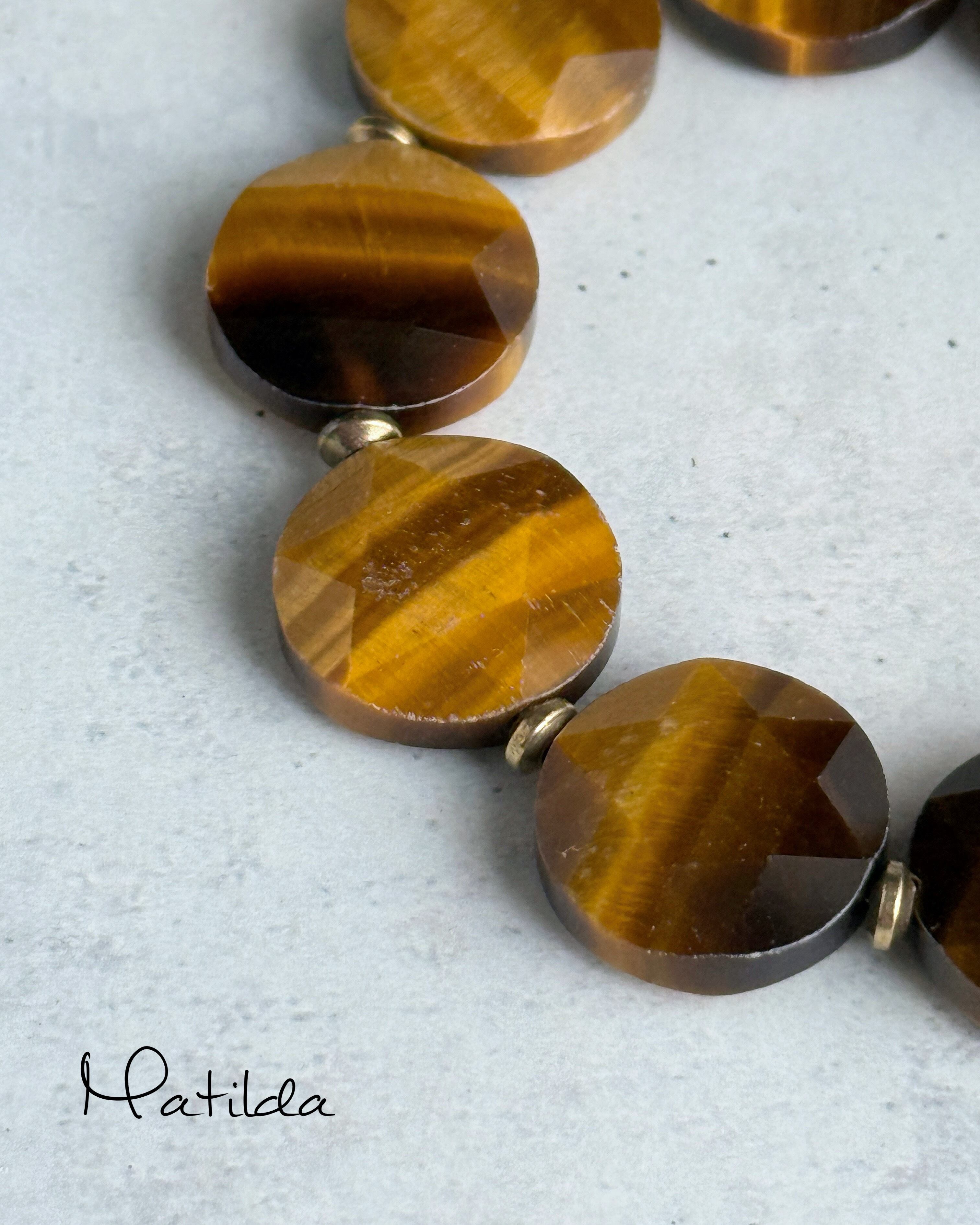 tumble bracelet(タイガーアイ)