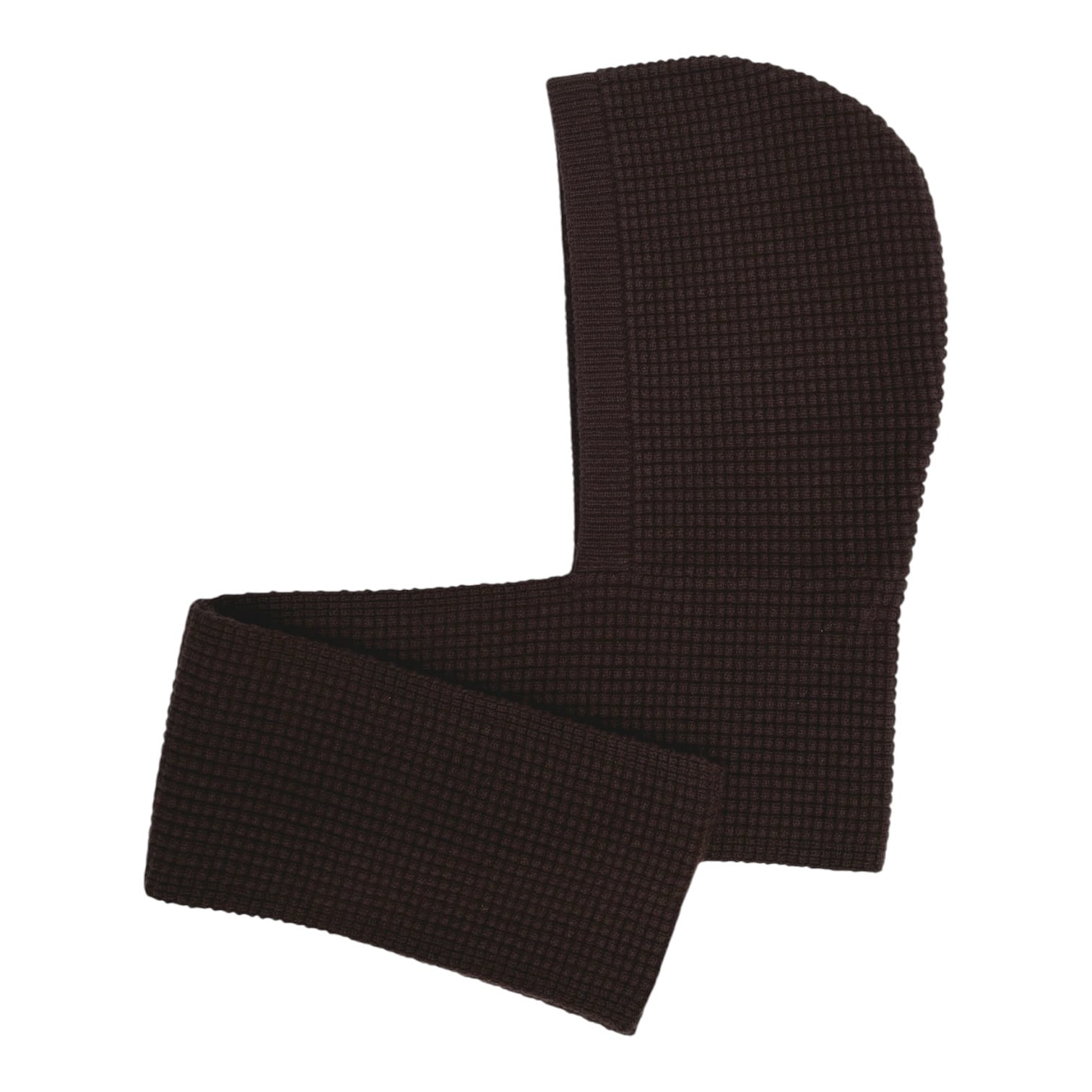 【COMFORTABLE REASON】Wool Hood Scarf(BROWN)〈国内送料無料〉