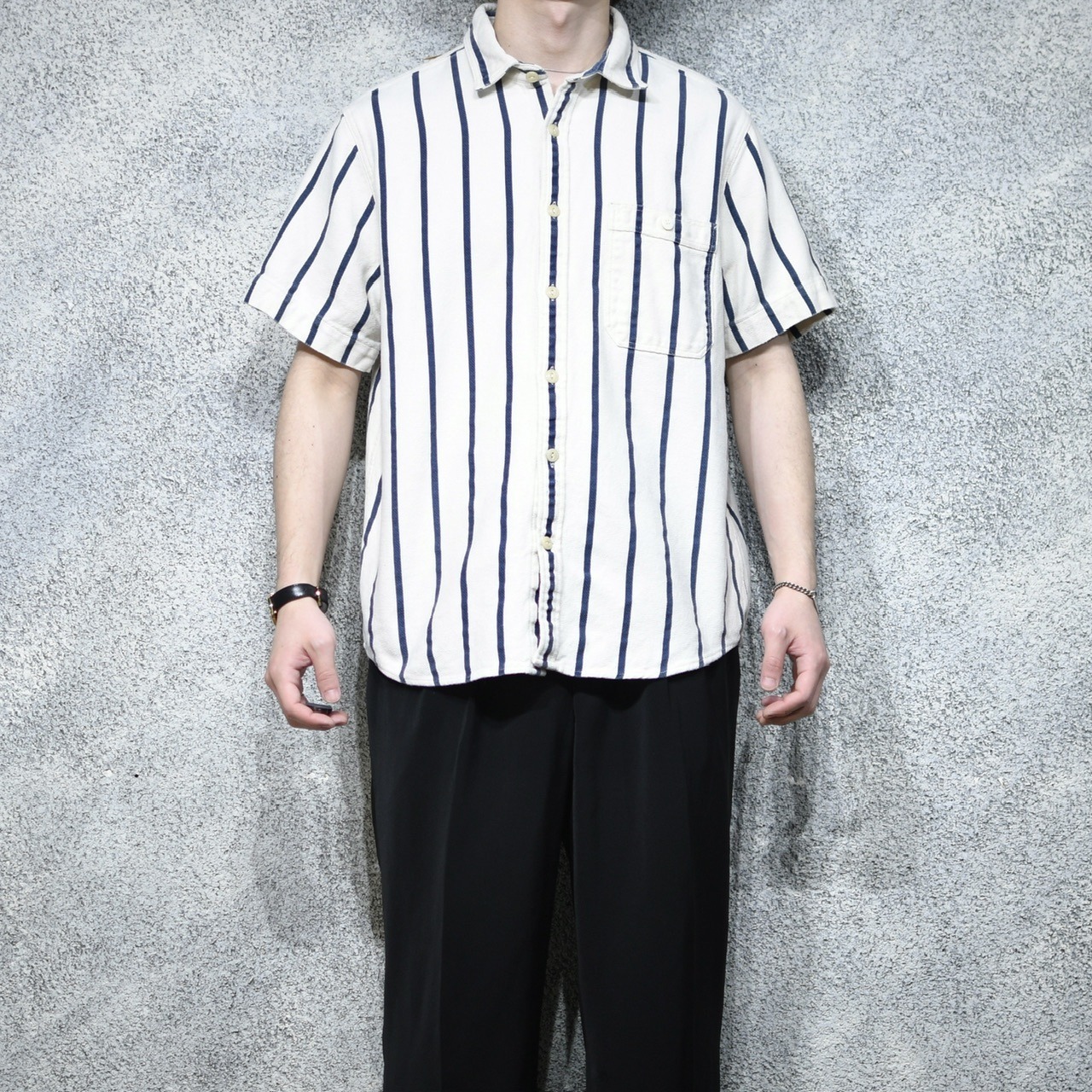 banana republic stripe shirt