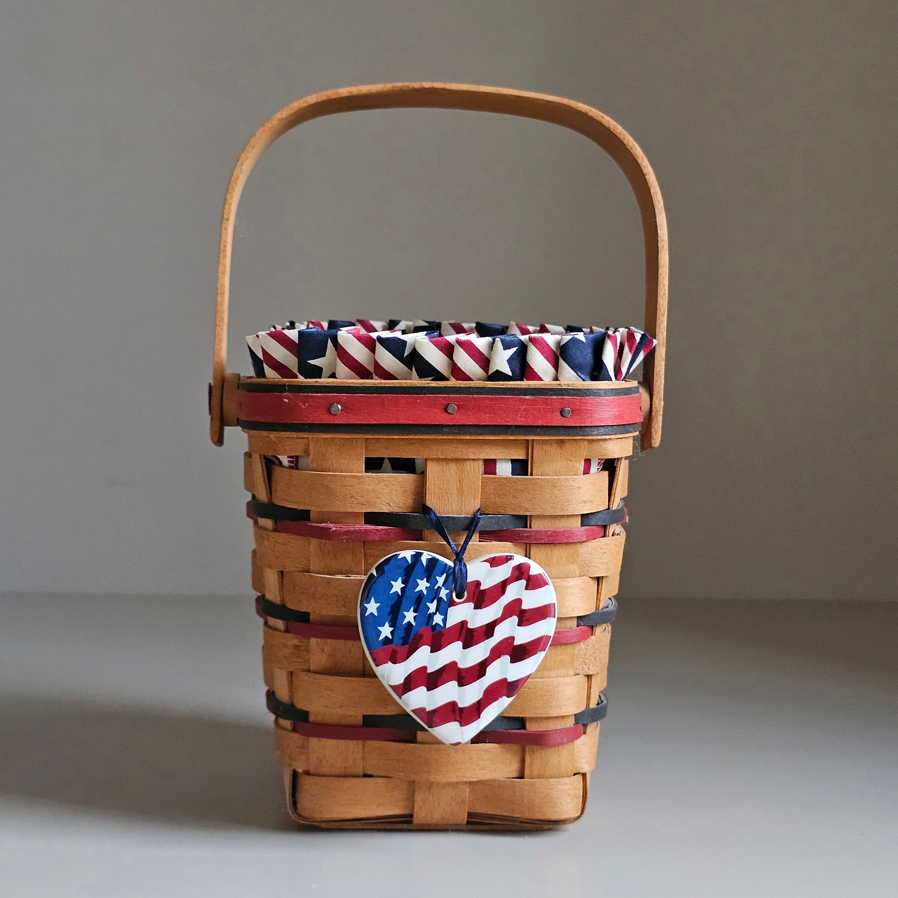 ビンテージ ハンドメイド ロンガバーガー バスケット Vintage ビンテージ ハンドメイド ロンガバーガー バスケット Vintage