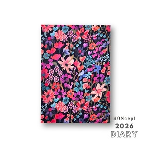 【2026ダイアリー】Diary LIBERTY（ダイアリー リバティ）garden night（ガーデン ナイト）