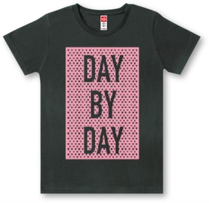 #395 Tシャツ DAY BY DAY/BLK