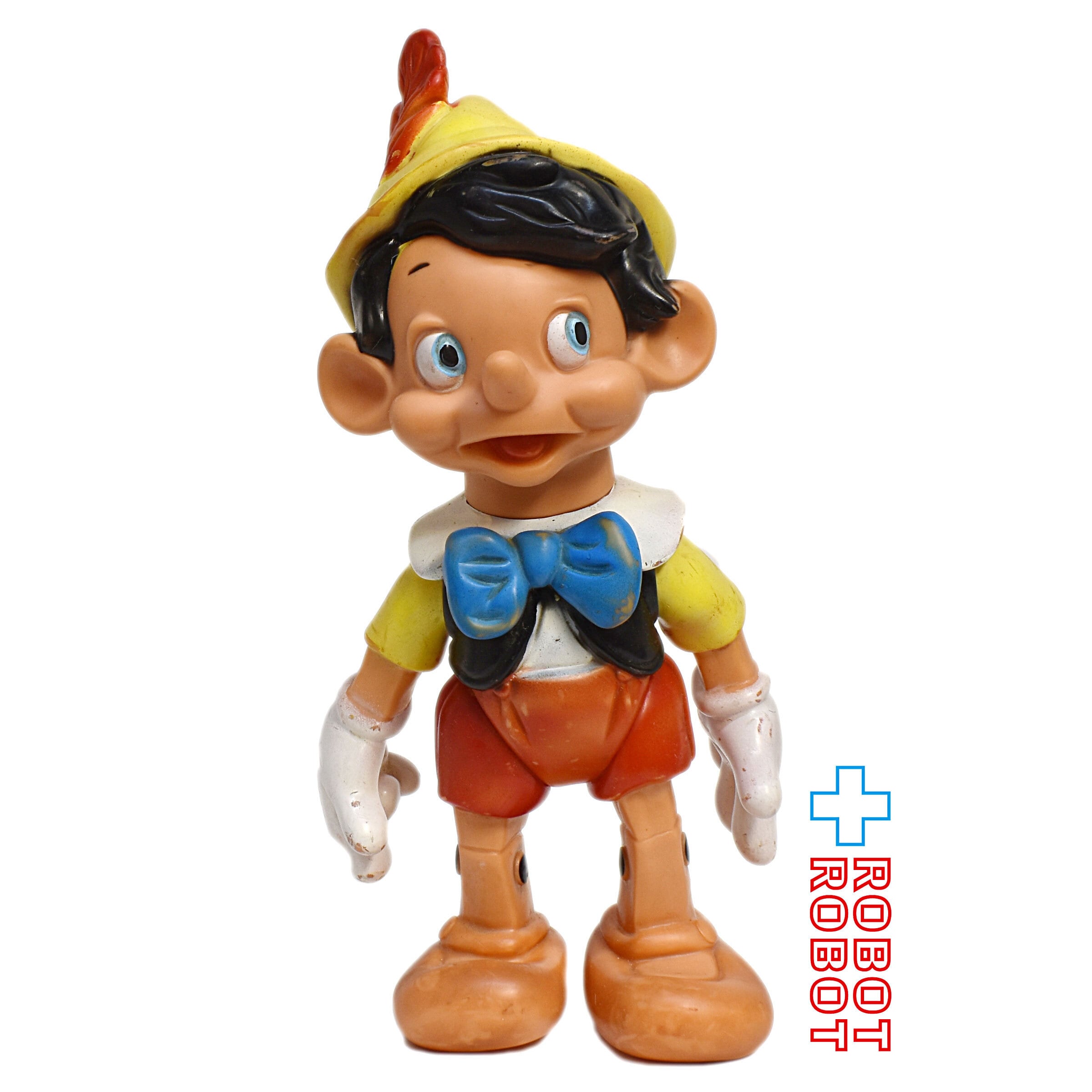 ディズニー ピノキオ ラバー スクイーク ドール ソフビ ファモサ社