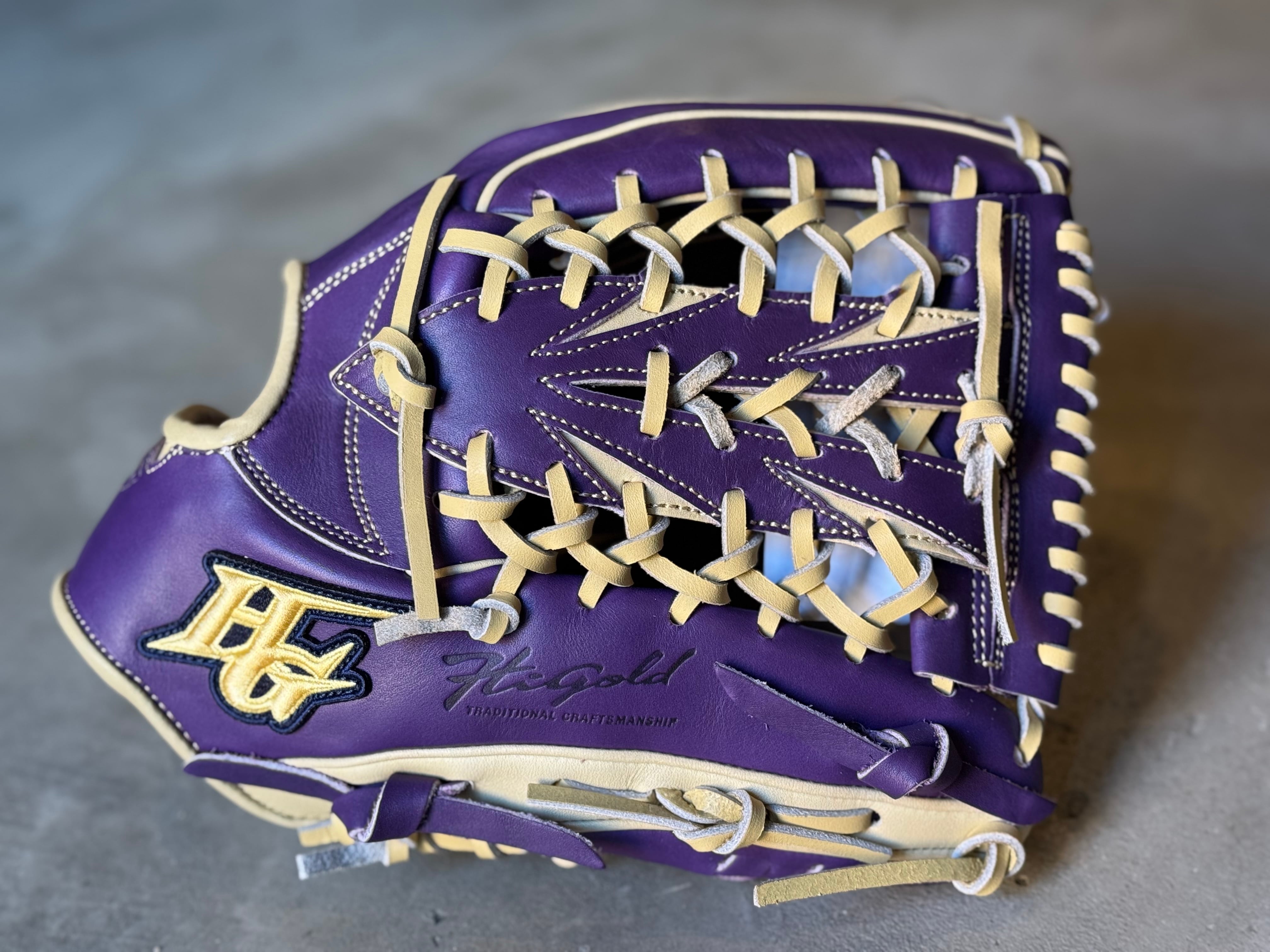 超限定【Hi-GOLD】軟式用グローブ 外野手用 真極シリーズ Limited