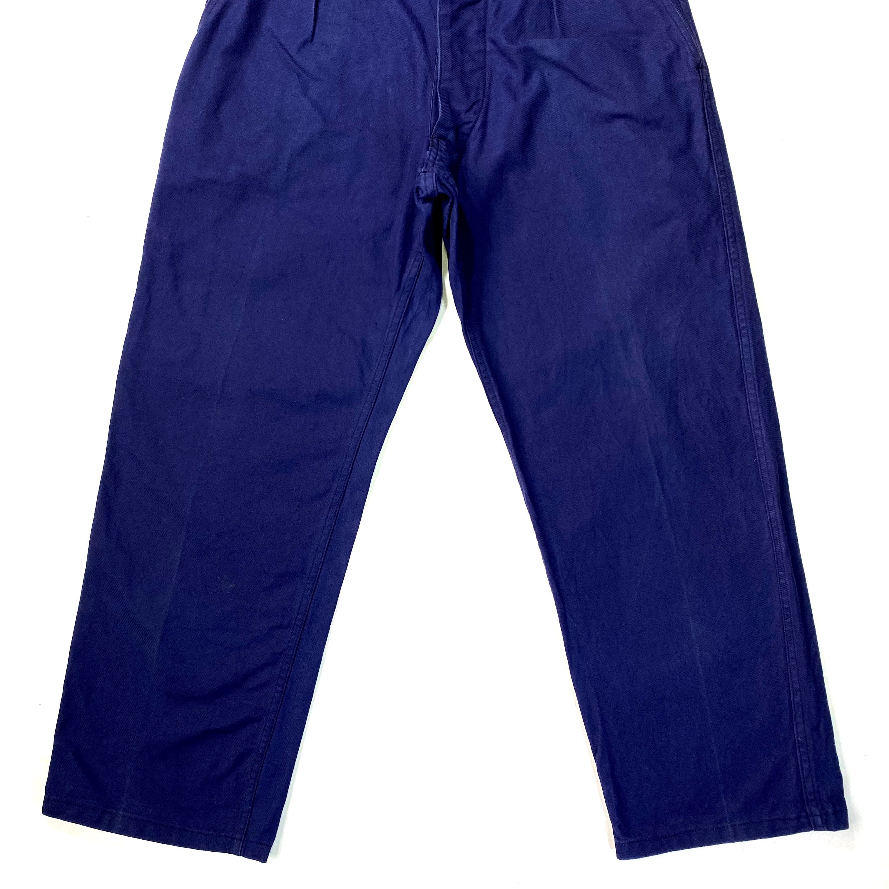 フランス軍 フレンチワーク ユーロワークパンツ メンズW32相当