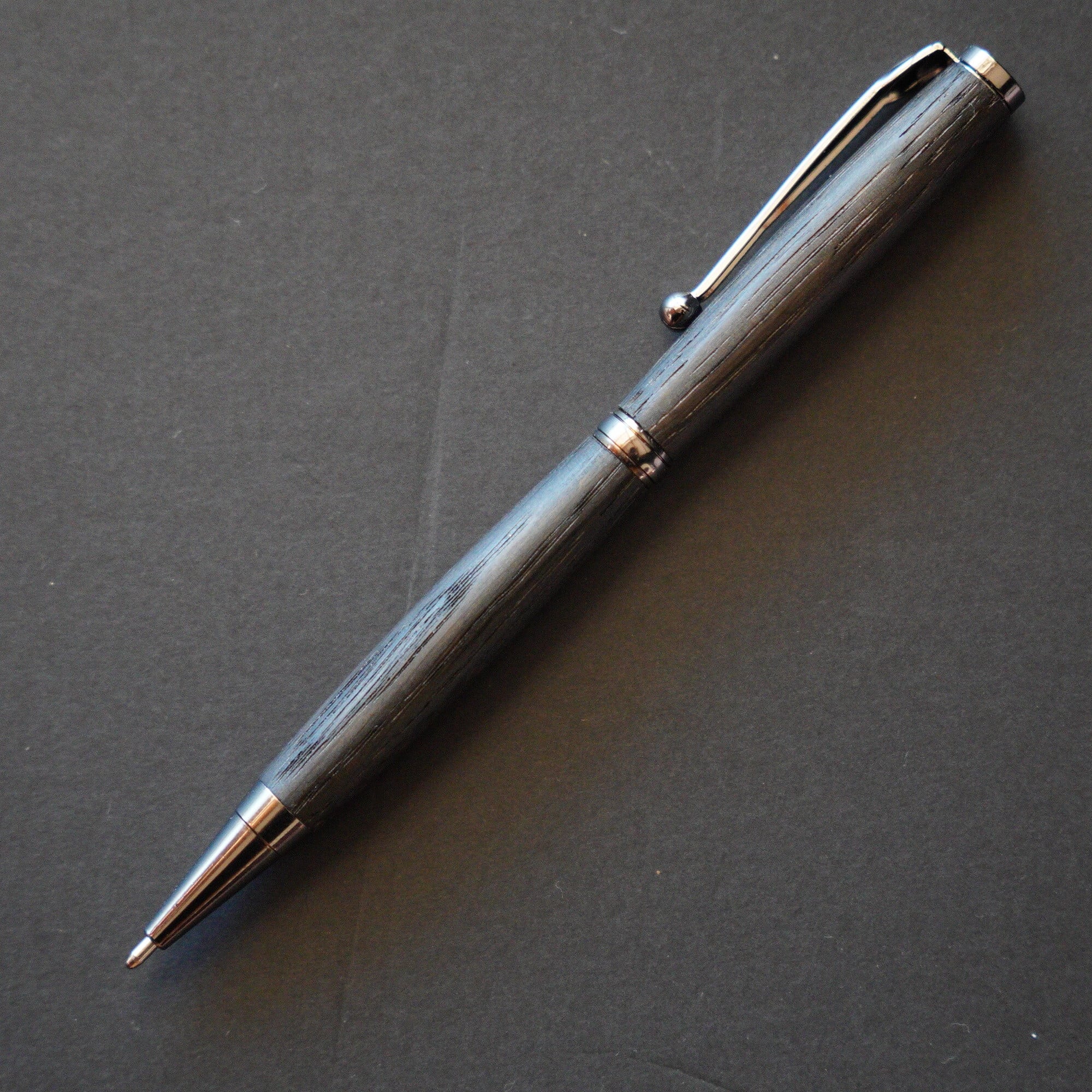 埋れ木オーク ボールペン | Bog Oak Twist Pen | キャムズクラフト