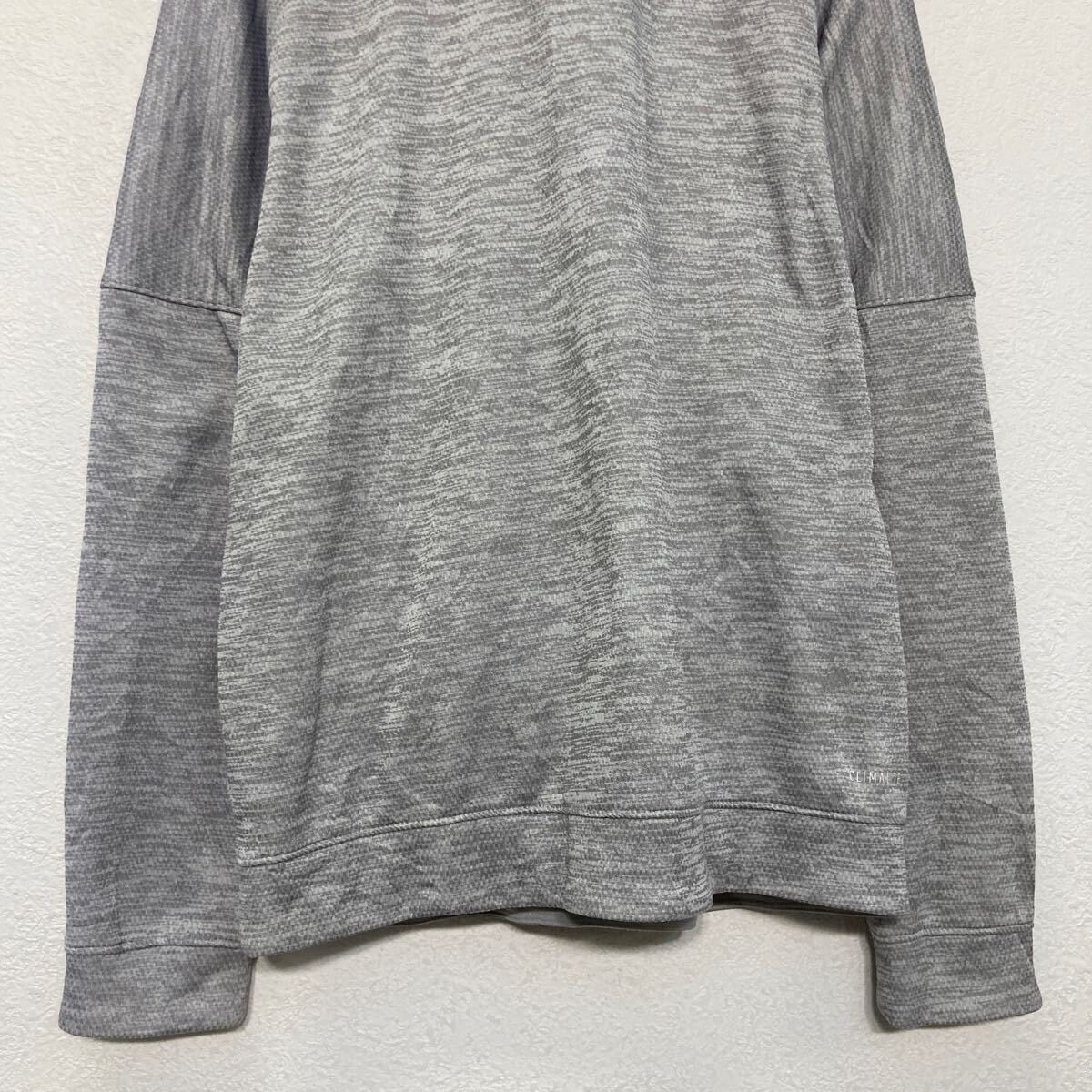 adidas ジャージ アディダス L グレー フルジップ スポーツウェア 古着