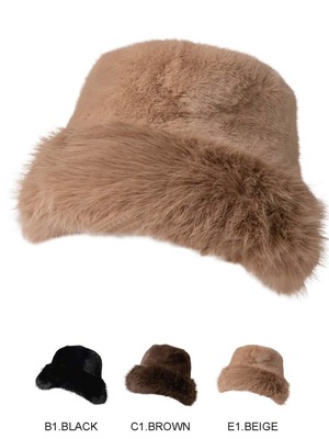 ミカーレミカーレ MICALLEMICALLE フェイクファーバケット