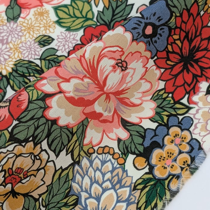 ◆輸入 リバティ LIBERTY タナローン Royal Peony ロイヤル・ピオニー 約130×50cm