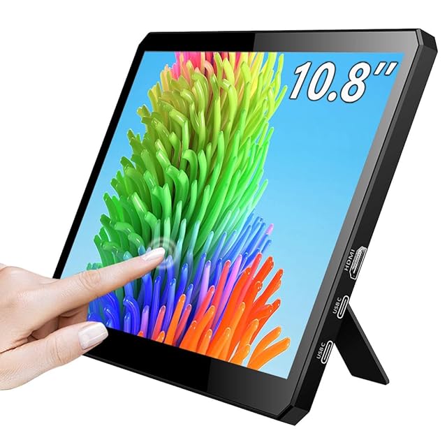 10.5インチ モバイルモニター 【タッチパネル対応】 Intehill モバイル