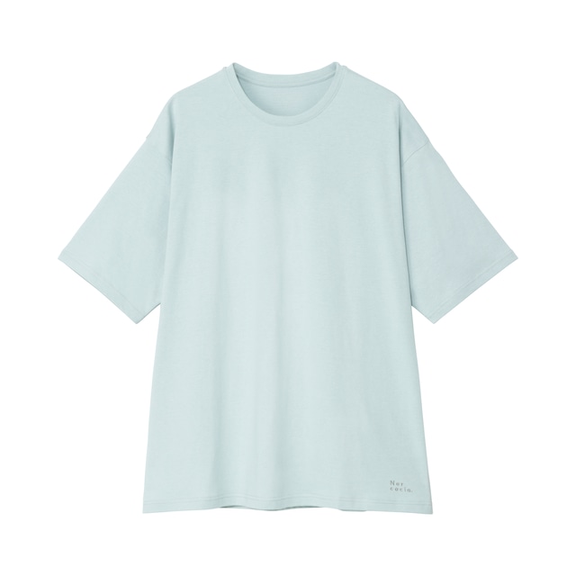 Nercocia. ハトムギ練り込み和紙 半袖Tシャツ