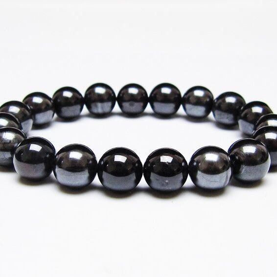 スギライト ブレスレット 11mm ブラックスギライト ブレスレット ブレス 一点物 メール便可 [M便 1/10] 111-47227