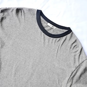 INTÉRIM / COTTON HEMP BORDER TEE