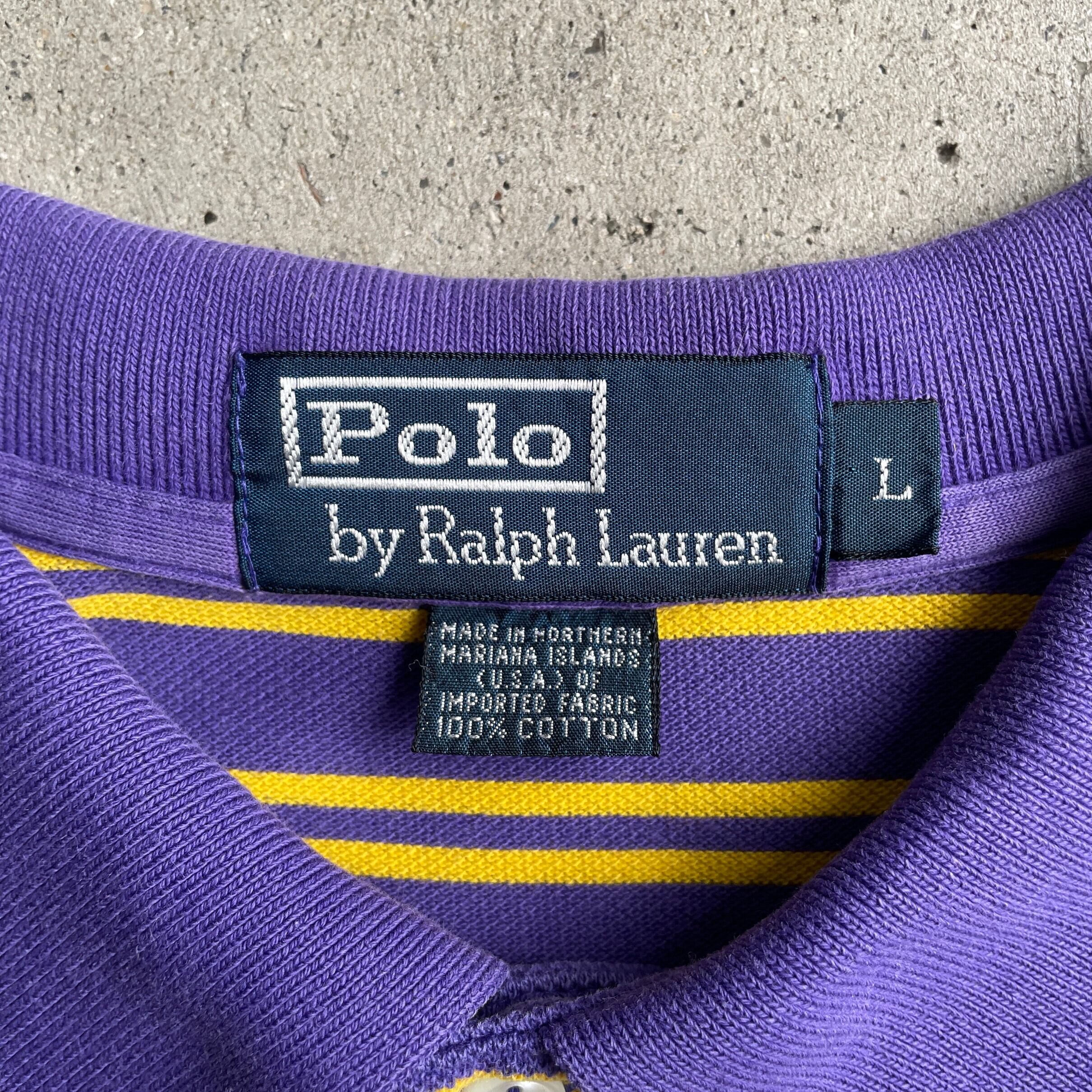 Polo by Ralph Lauren オールドラルフローレン 鹿の子 ボーダー